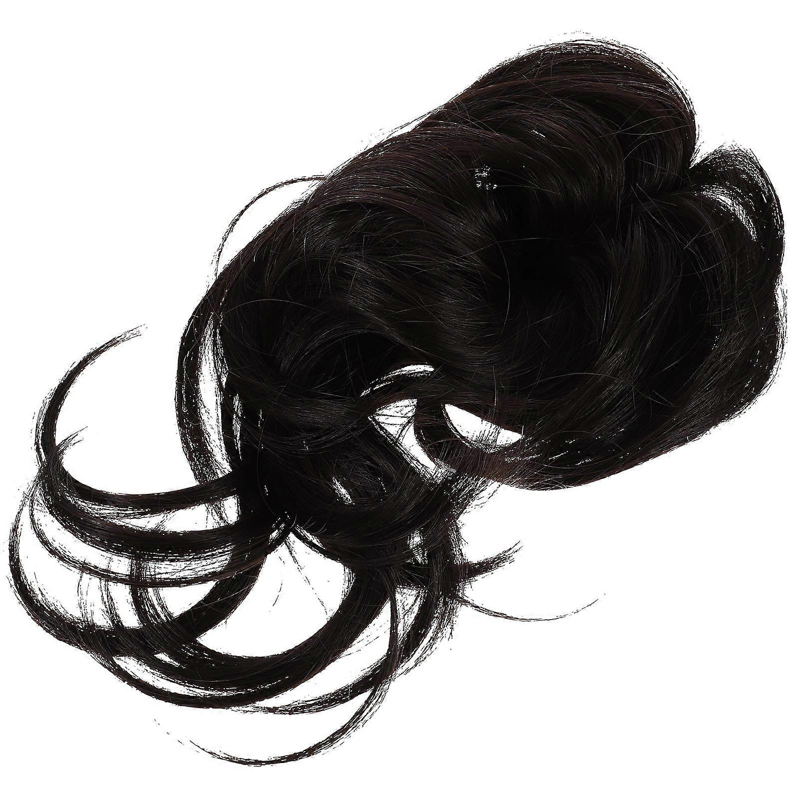 Claw Clip Hair Extensions for Women with High Temperature Silk Black Color Suitable for Various Occasions 0.5oz