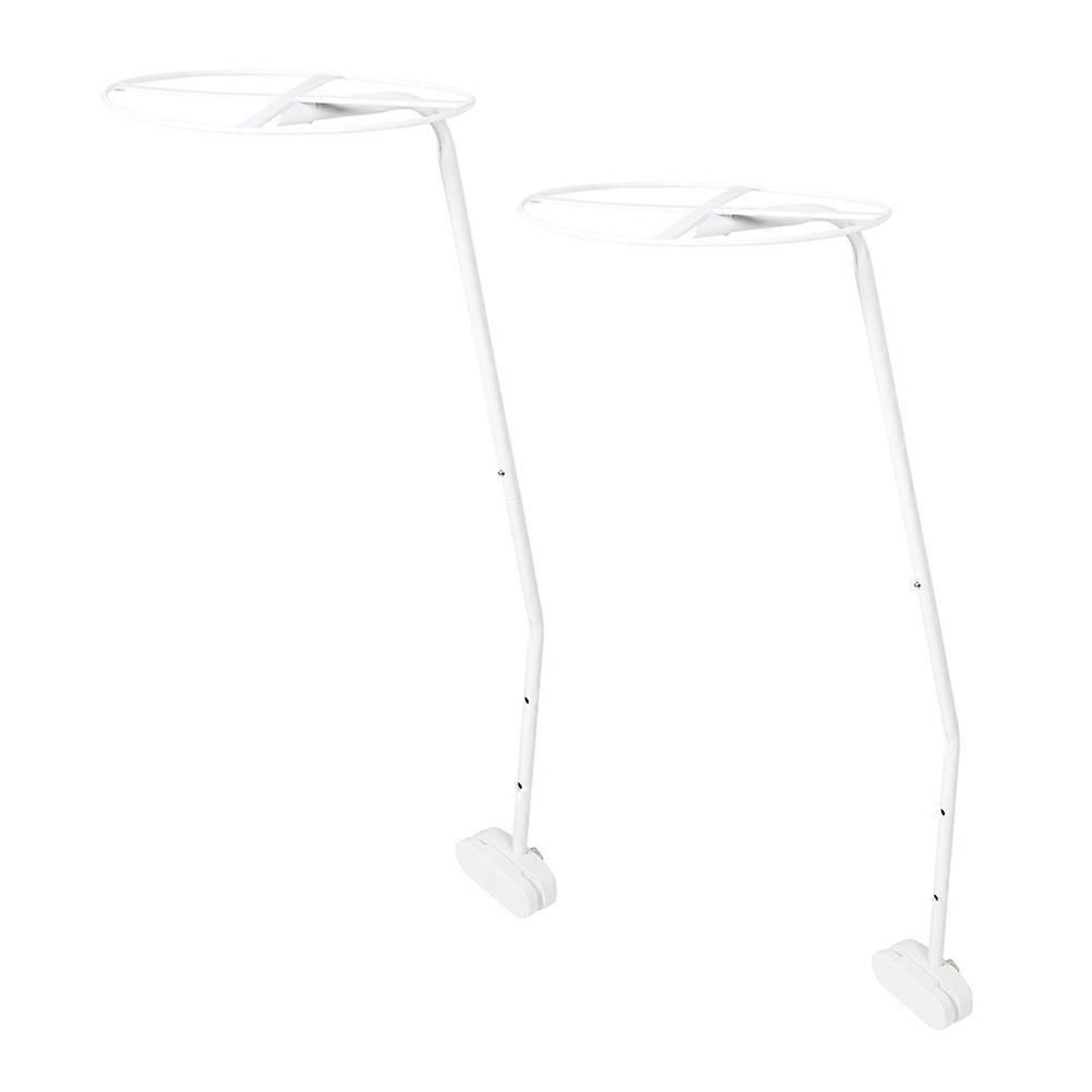 Detachable Net Canopy Support Rods For Easy Installation 89X27X1CM Safe Bedding Frame 2Sets