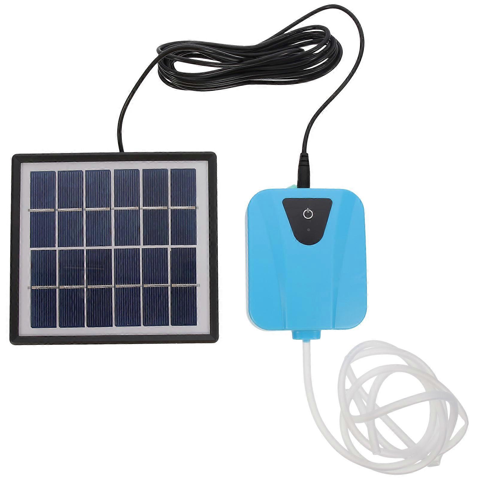 Solar Powered Hydroponics Air Pump Catering To Pet Owners With A 2L/min Gas Volume Output 1Pcs