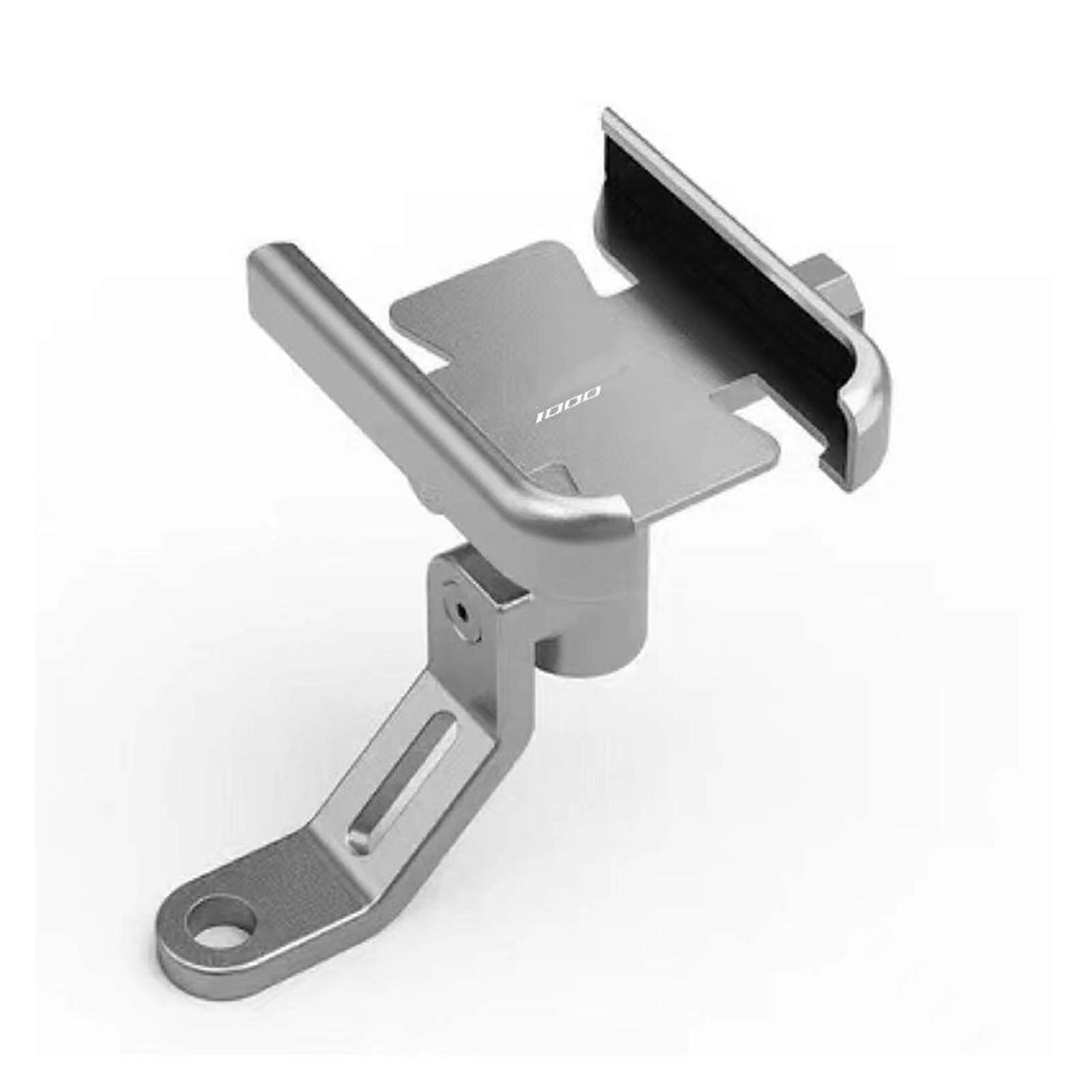 Motorcycle Handlebar Phone Mount For CBR1000RR 20042019 (Mirror Type Silver)