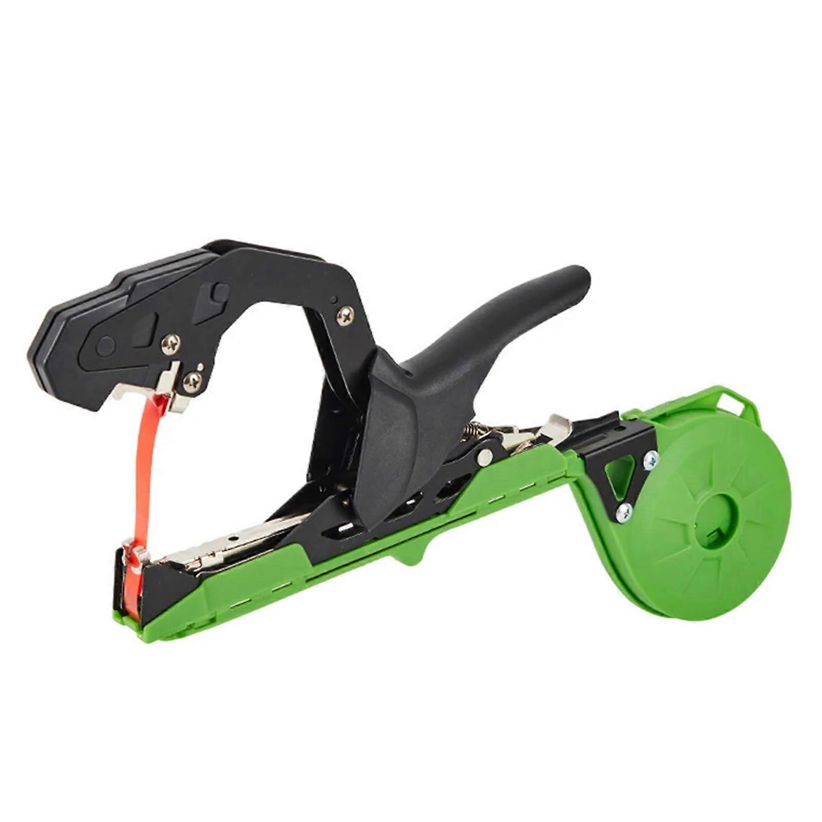 Portable Garden Branch Binding Machine Plant Branch Hand Binding Tool Houseplant Tape Binding Tool (Green)