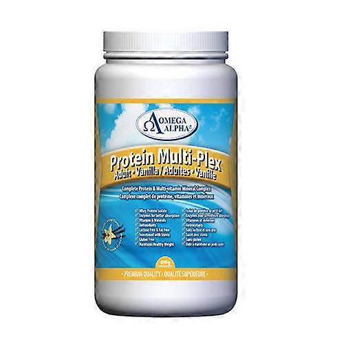 OmegaAlpha Protein Multi-Plex Adult Vanilla, 850 Grams