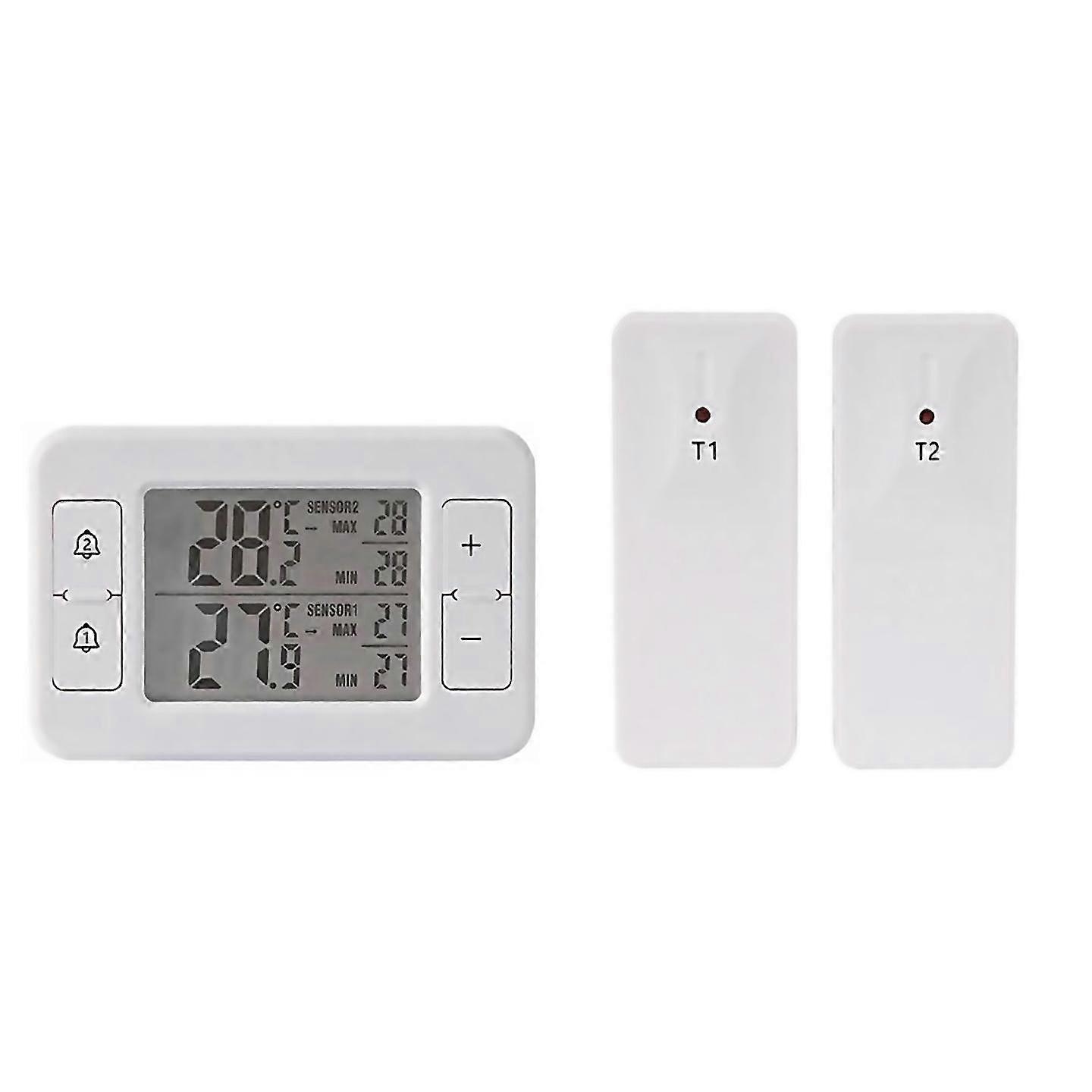 For Wireless Transmission Thermometer Lcd Digital Alarm