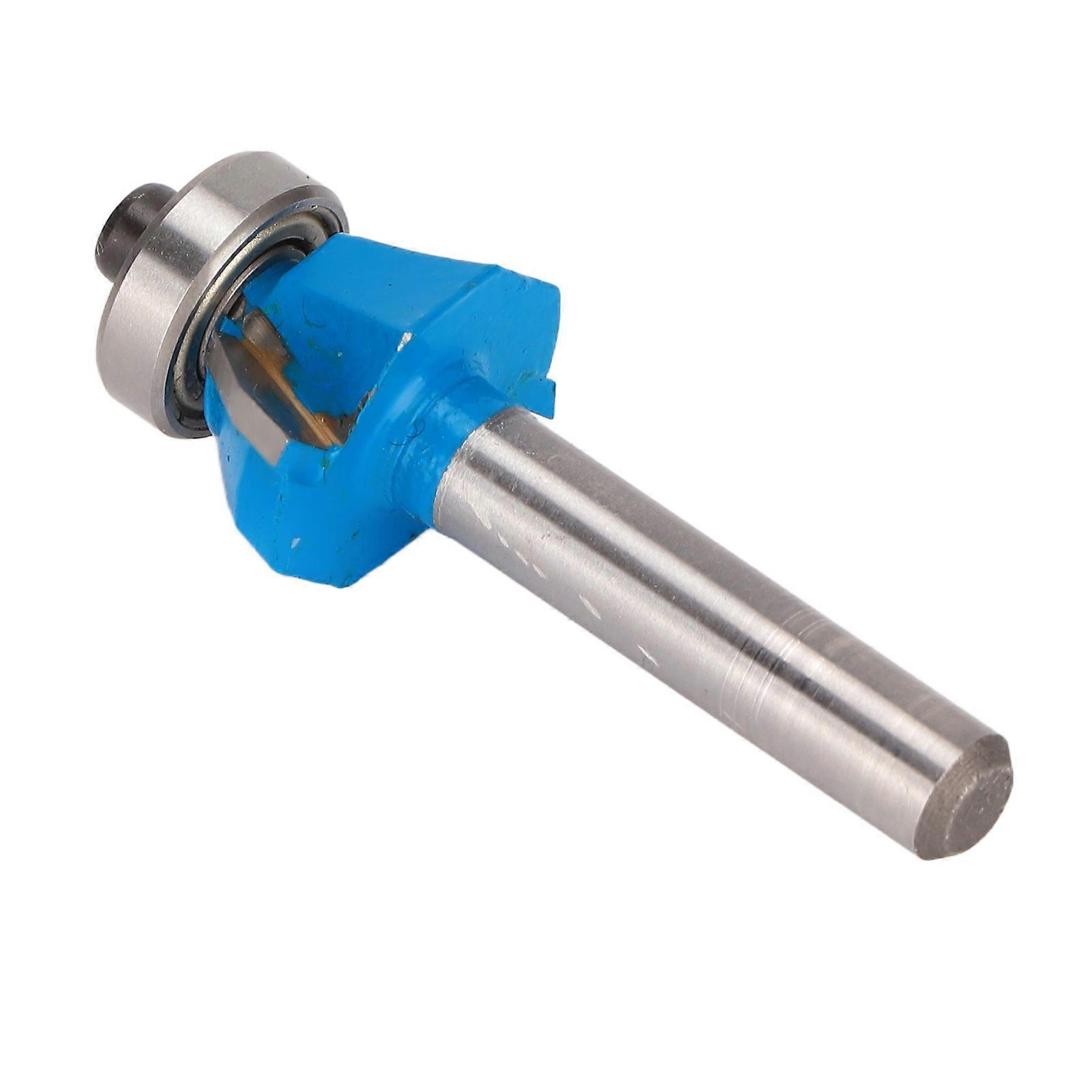 Router Bit 45 Degree 1/4in Round Shank Chamfer Tool with Top Bearing for Woodworking1/4x1/4 