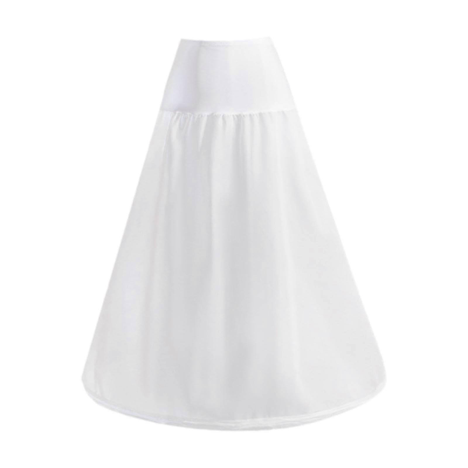 Ladies' underskirt, white, bustle petticoat, underskirt for wedding, bridal gown, crinoline support