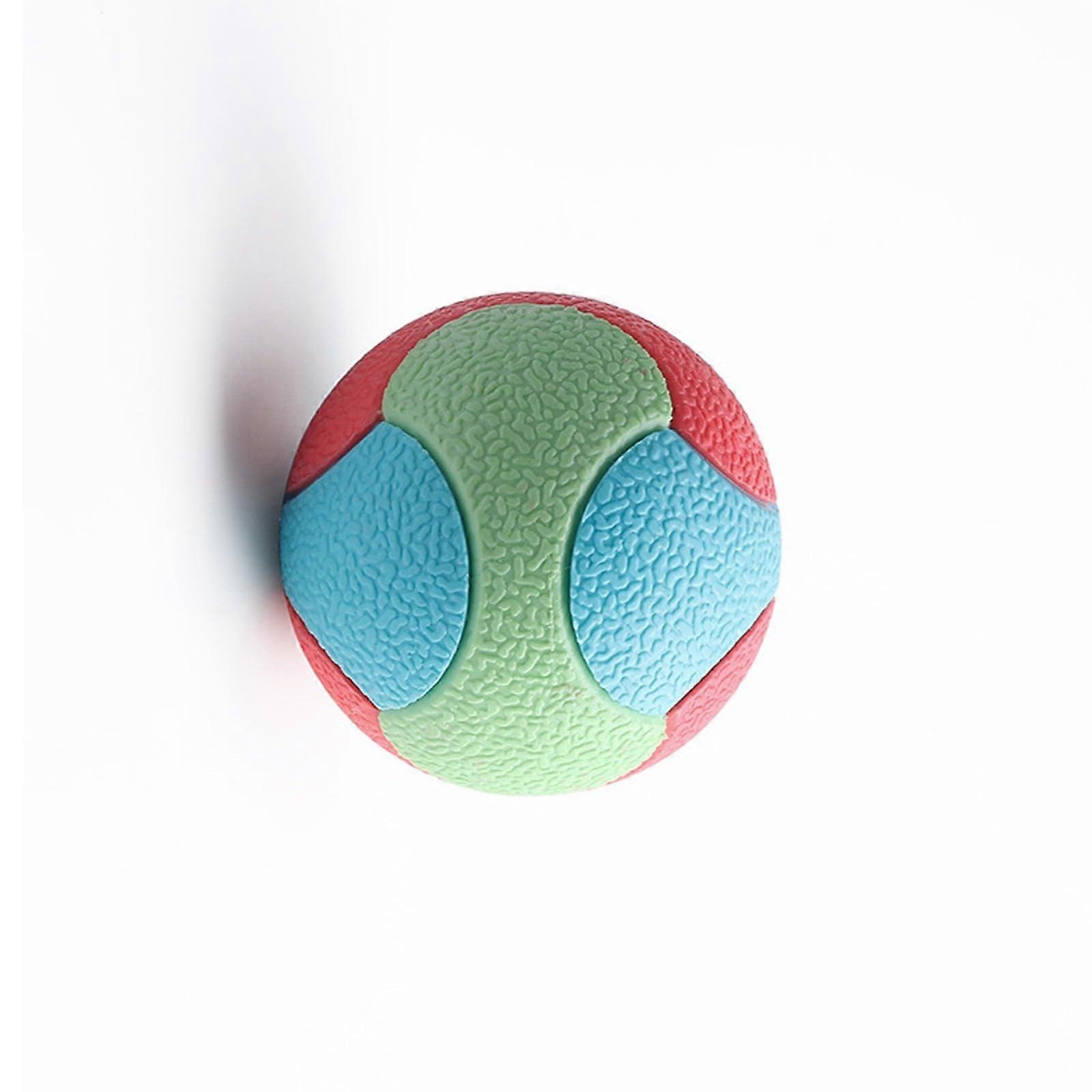 Multicolor Dog Playing Toy Chewable Dog Toy Interactively Pet Playing Toy For Orals Care And Playtimes Diameter 5.5cm