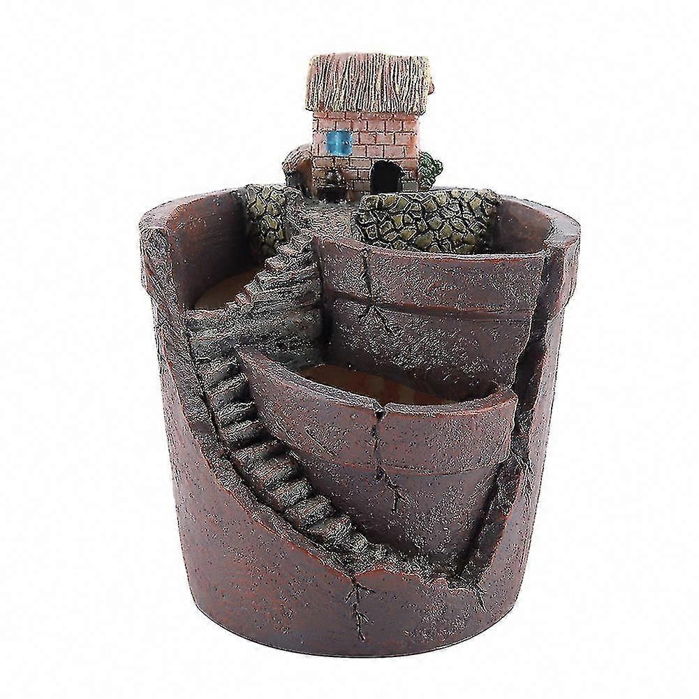 Cactus Resin Flower Pot for Succulent Plants - Home & Desktop Decor Planter