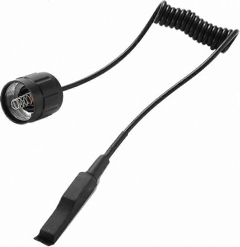 Tactical Flashlight with Remote Pressure Switch, Tail Switch for Outdoor Use