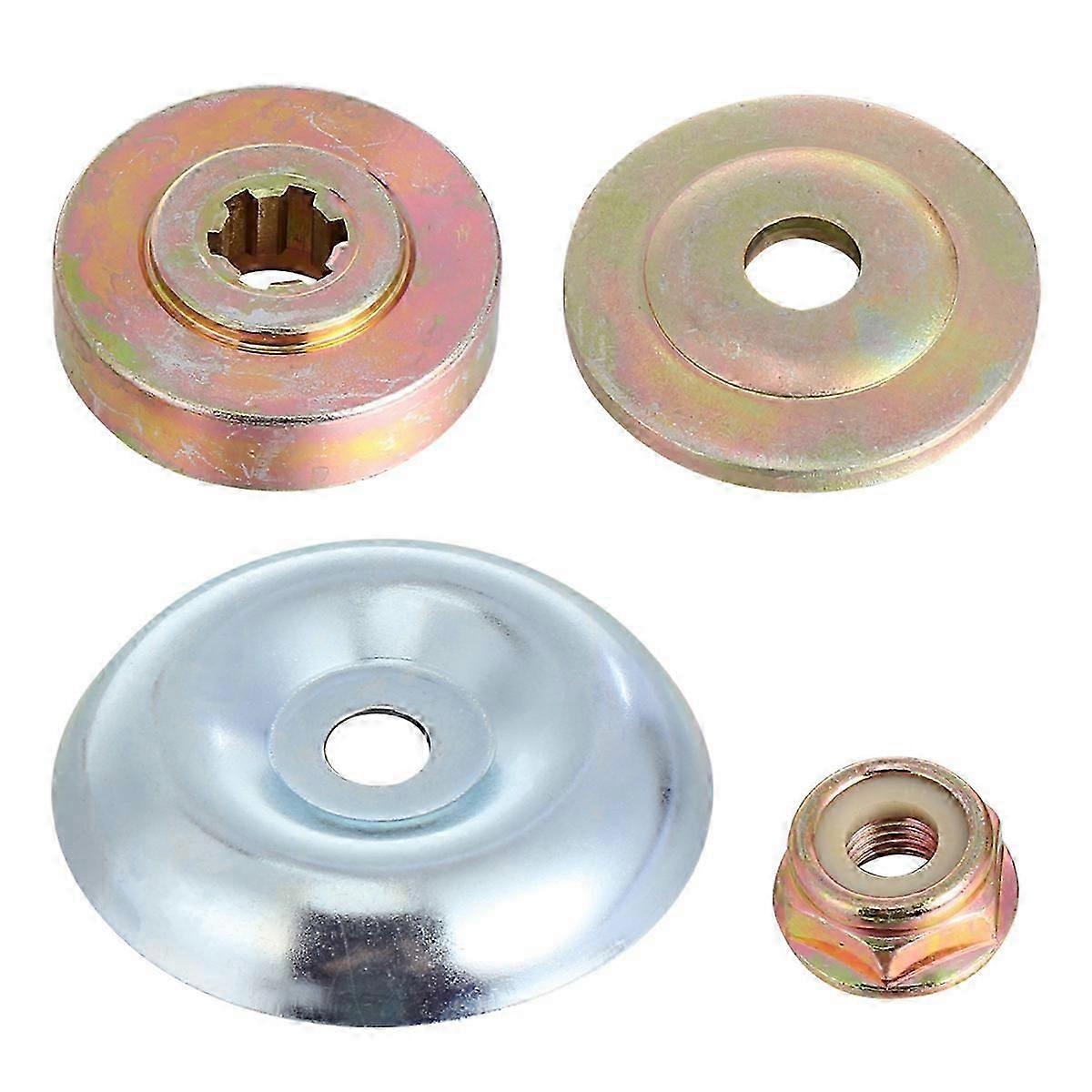 4pcs χλοοκοπτικό εξαρτήματα hay χλοοκοπτικό κεφάλι κάλυψη εργασίας κεφάλι προστάτη καθολική επισκευή εργαλείο