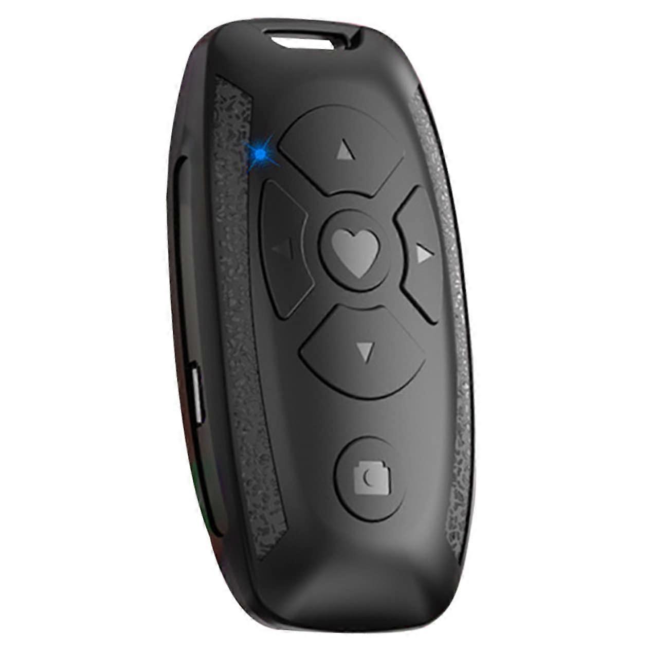 Portable Wireless Cellphone Controller Multi Function Remote Clicker for Smartphones Black