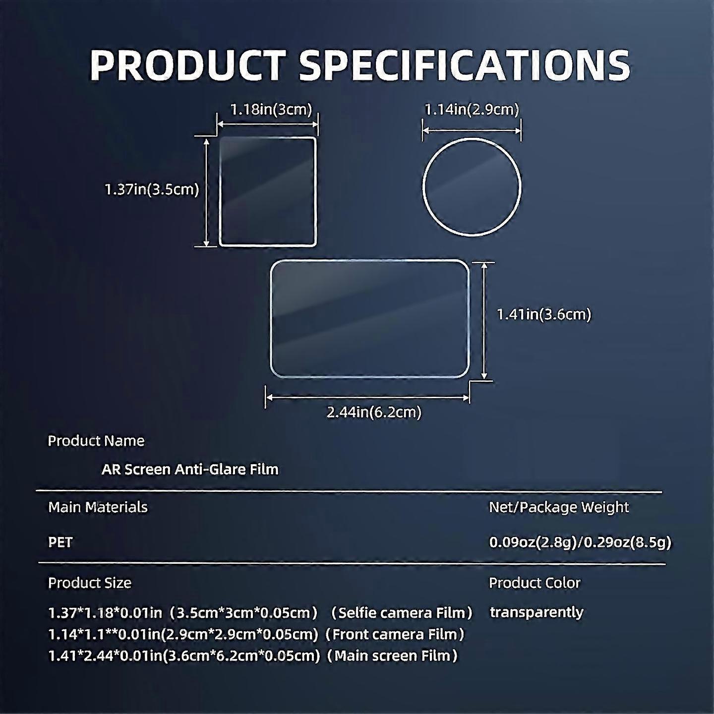 For Camera Ar Films Kit For Action