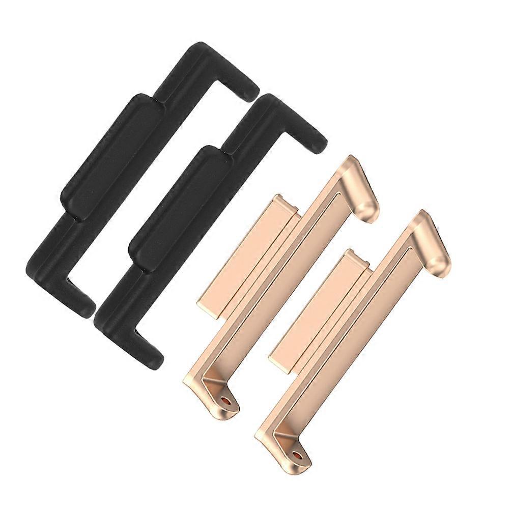 4PCS Metal Watch Band Connectors for Watch Fit Replacement Durable, Secure & Easy Installation for