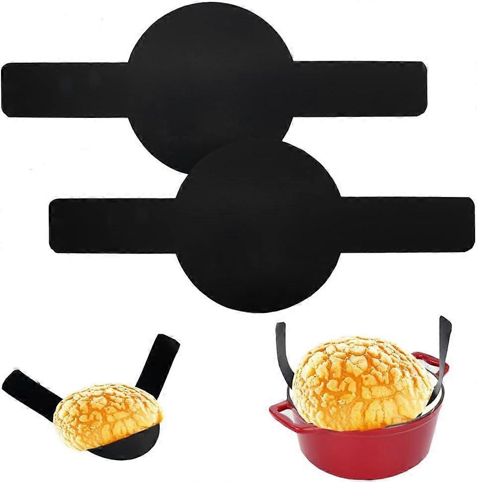 2Pcs Baking Mat for Dutch Oven Bread Baking, Non-stick Bread Sling, Long Handle