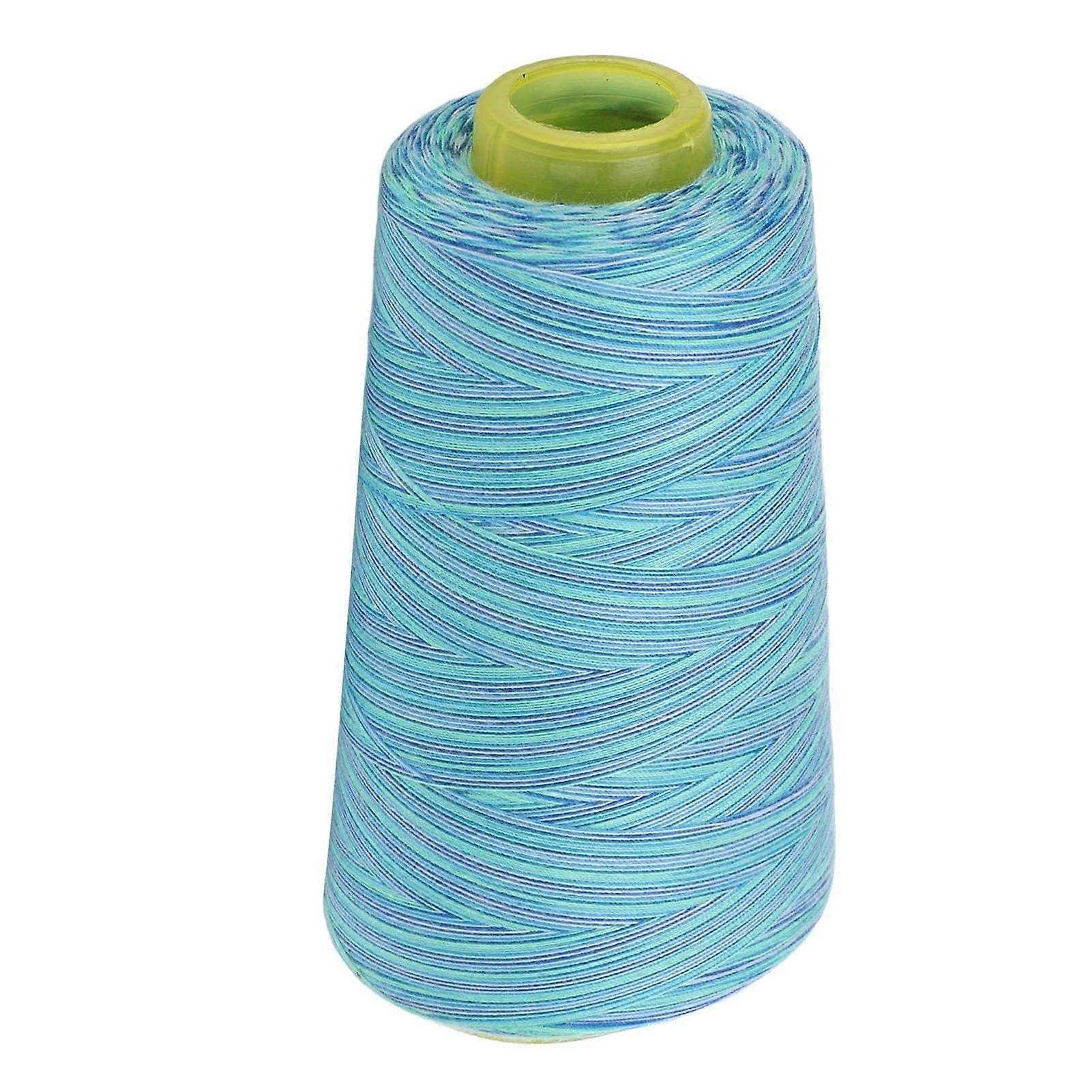 402 Sewing Threads Variegated Design Polyester High Strength Good Elasticity Fadeless Widely Used Sewing Machine Thread