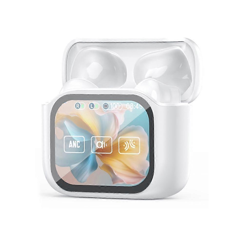 Wireless Touch Screen Earbuds with Advanced Noise Cancellation and 60Hrs Battery Life