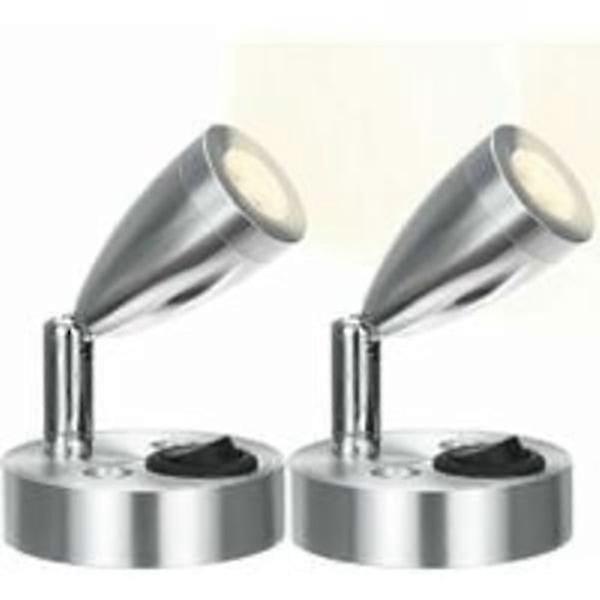 2pcs LED spot reading lamp 12V, aluminum wall lamp with Cs fast