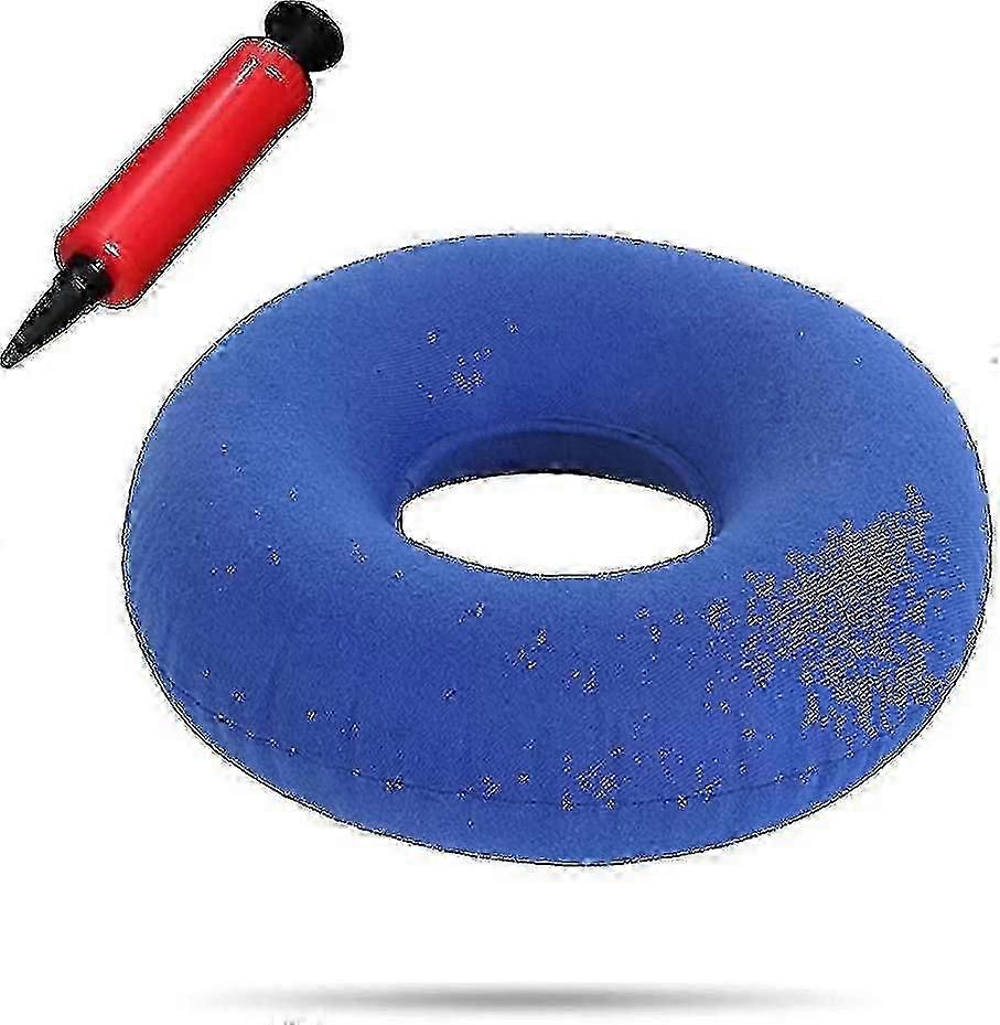 Aambeien Zitkussen Opblaasbare, Opblaasbare Zitkussen Orthopedisch, Donut Zitkussen Orthopedisch, Opblaasbaar Kussen Zachte Zitring Met Pomp, S