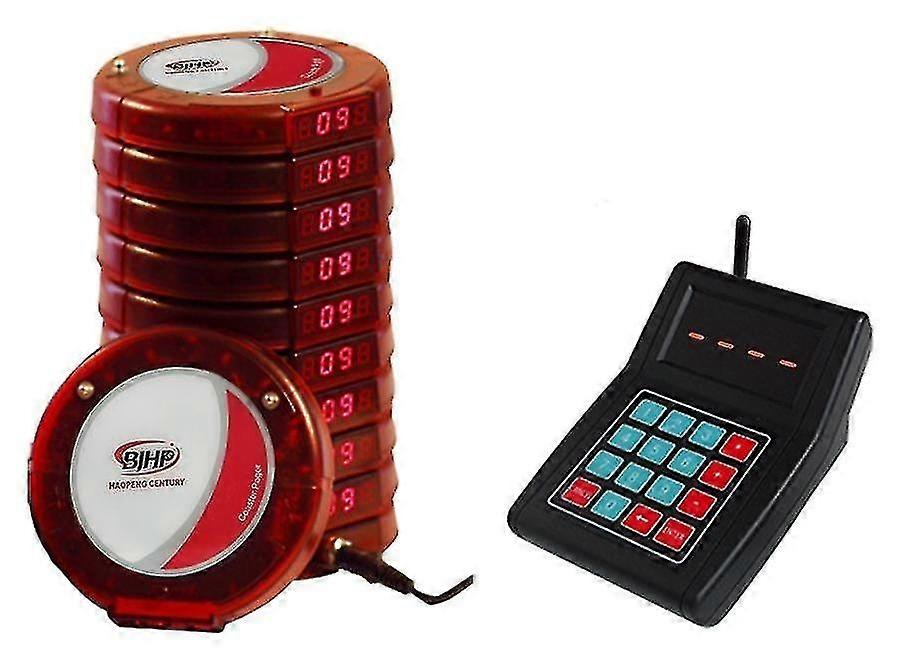 Wireless Personal Table Number Call Buzzer Restaurant Pager