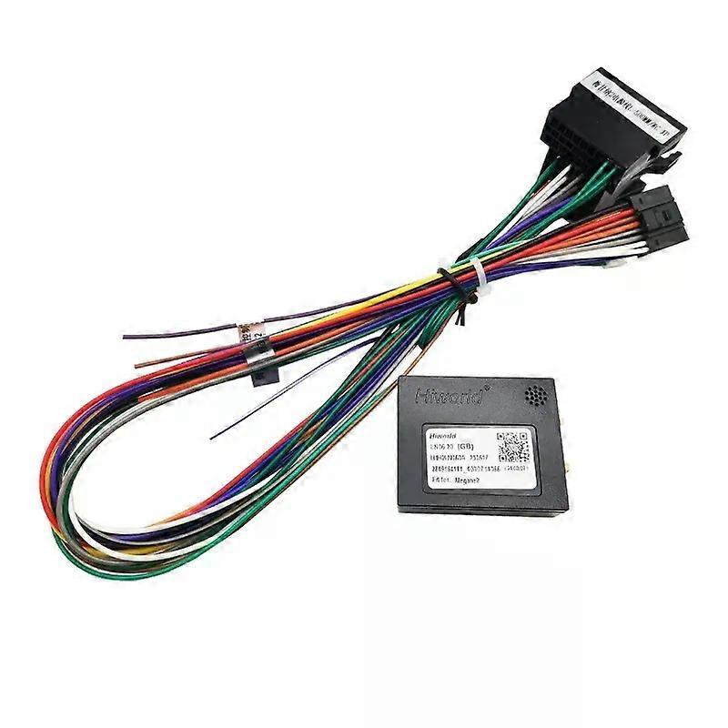 ISO Wiring Harness Adapter, CAN Bus Decoder, for Renault Megane Mk2, Clio 3, Scenic 2, Master Mk 3, 16 Pin Car Android Cable
