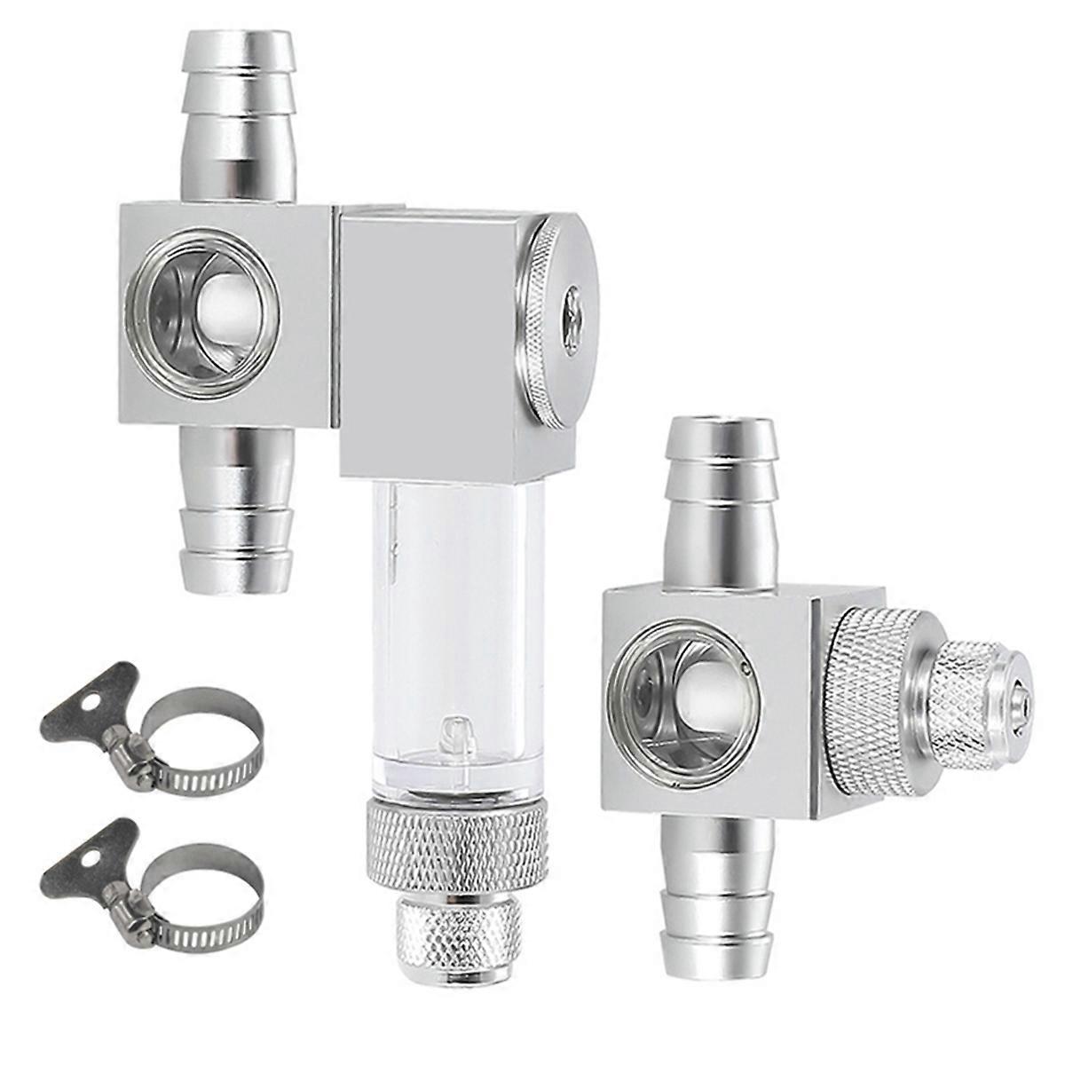 Aquarium Fish Tank Carbon Dioxide Bubble Meter External Refiner CO2 Cylinder External Diffusion Atomizer