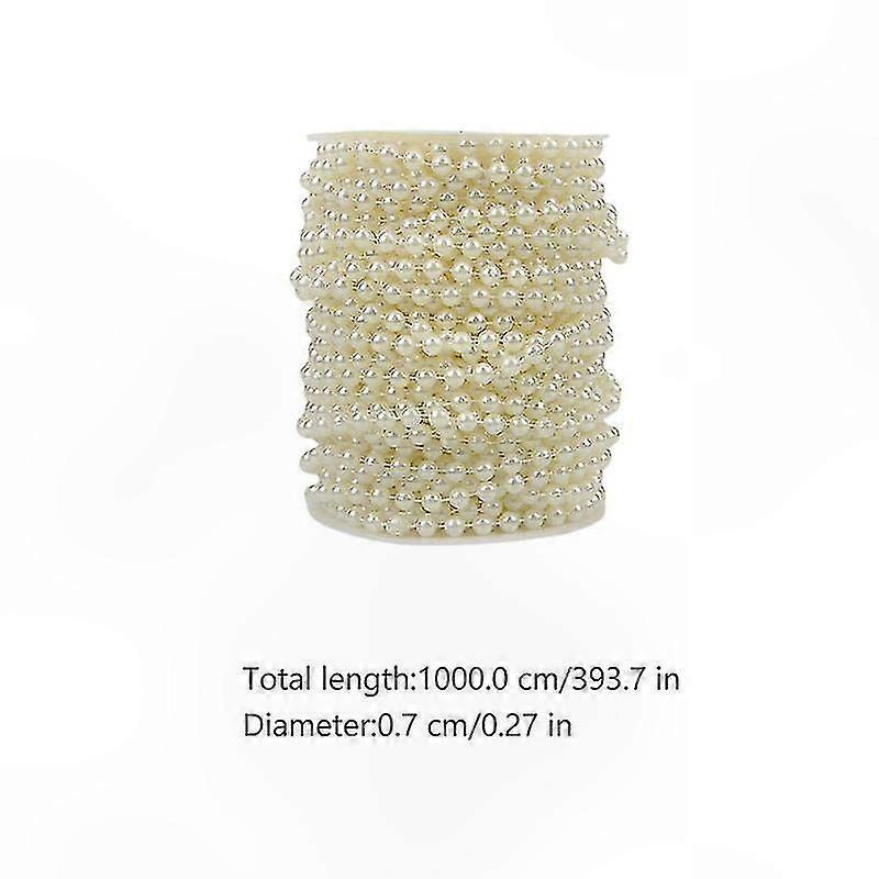 1 Roll of DIY Decorative Beaded Chain