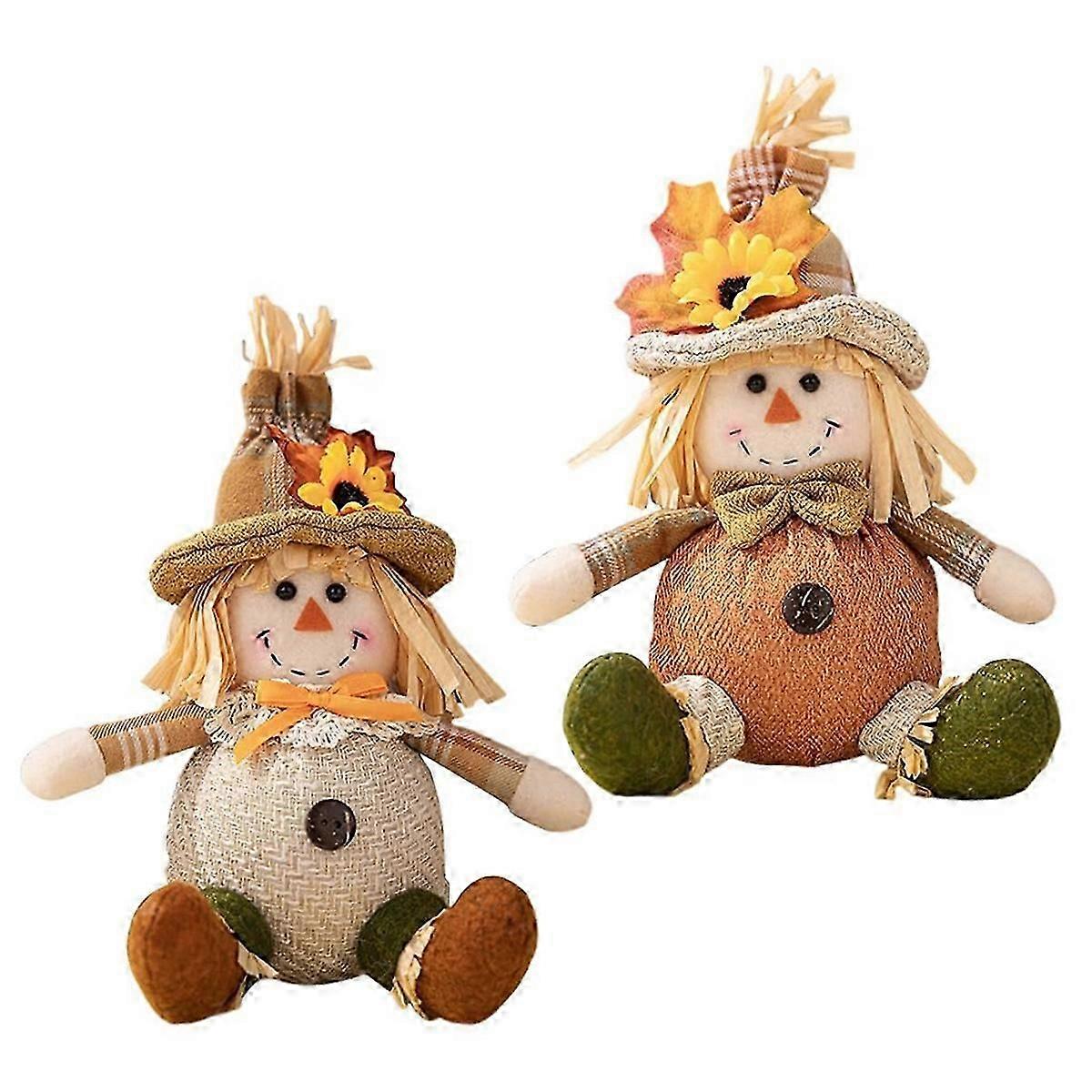 Harvest Season Doll Handmade Sitting Doll Home Room Table Decorations