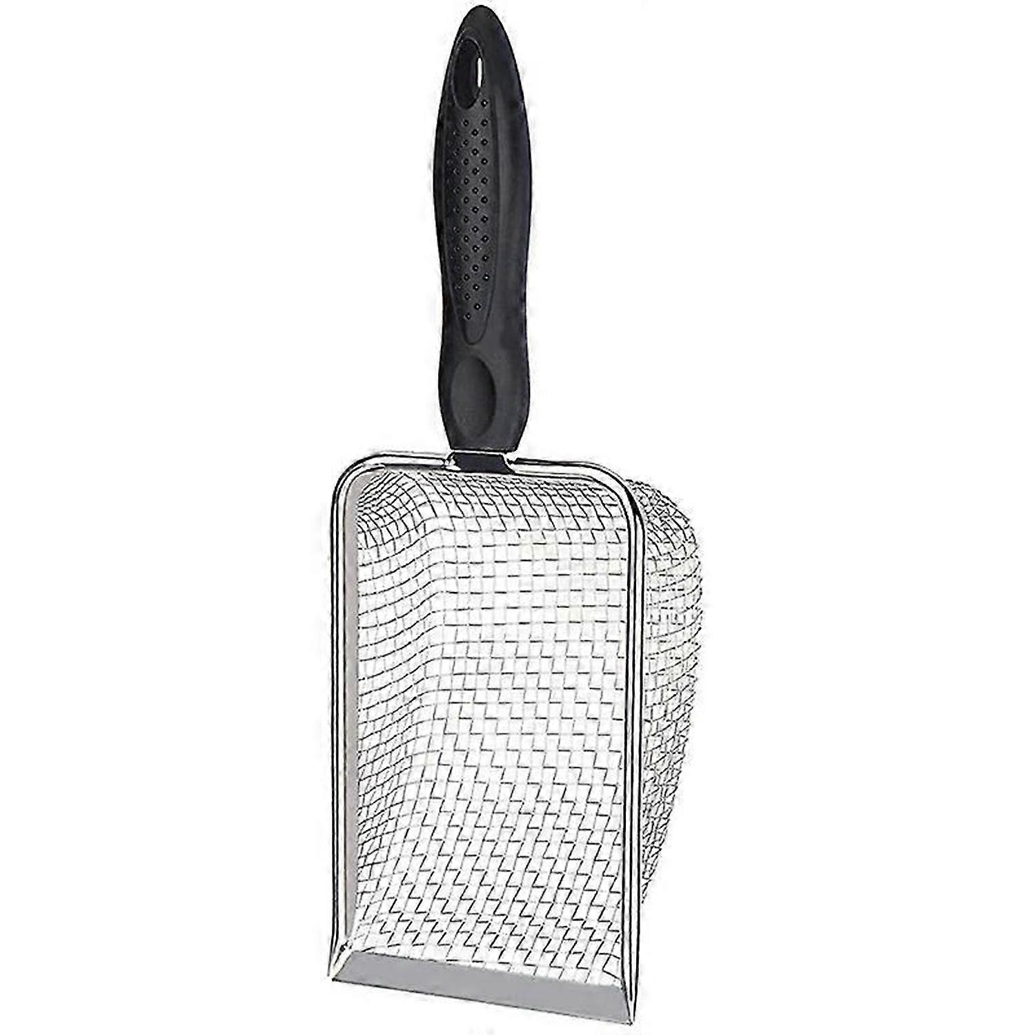 Beach Mesh Shovel for Shell Collecting, Kids Filter Sand for Picking Up Shells Sifter Dipper