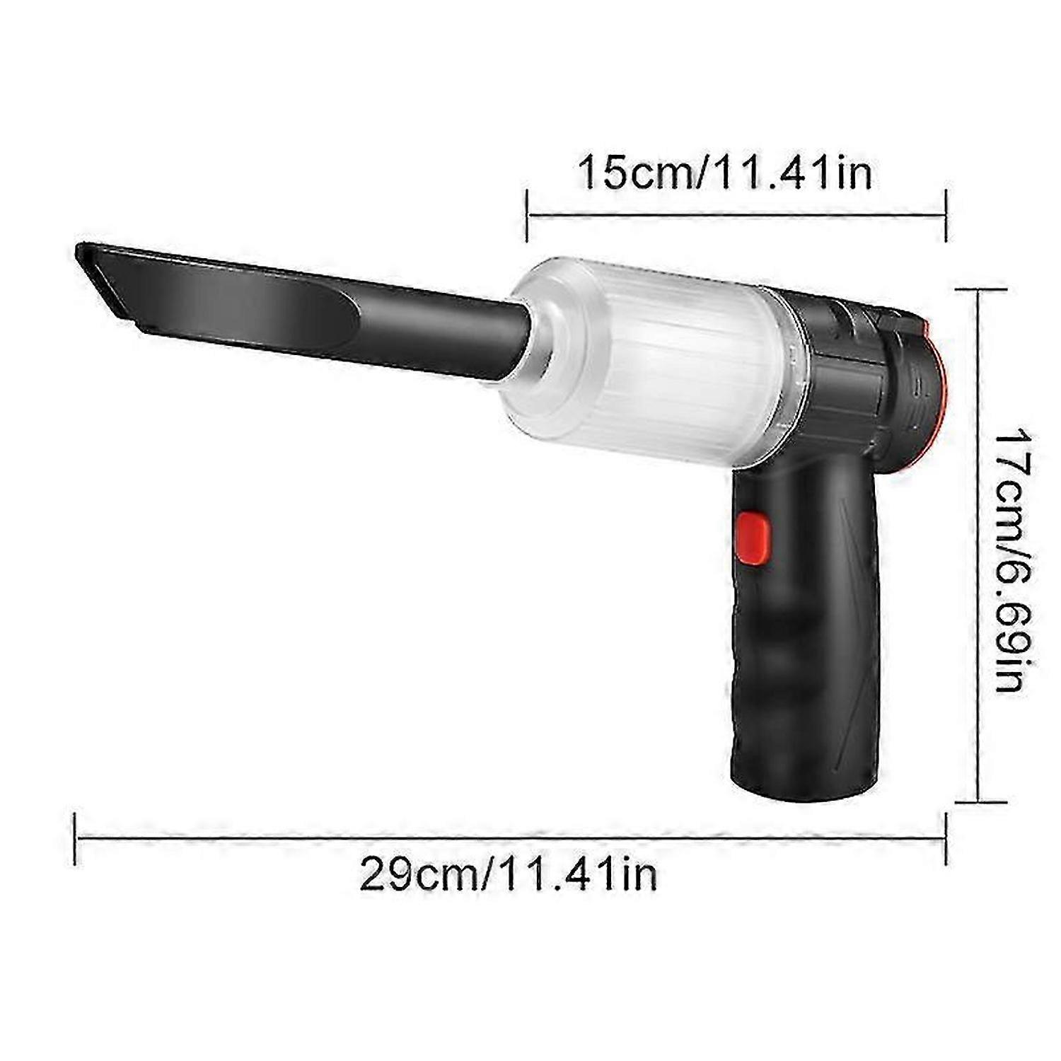 6000pa 80w Wireless Auto Staubsauger Blasbare schnurlose 2 in 1 Handheld Auto Staubsauger Home & Auto Dual-Use-Mini-Staubsauger