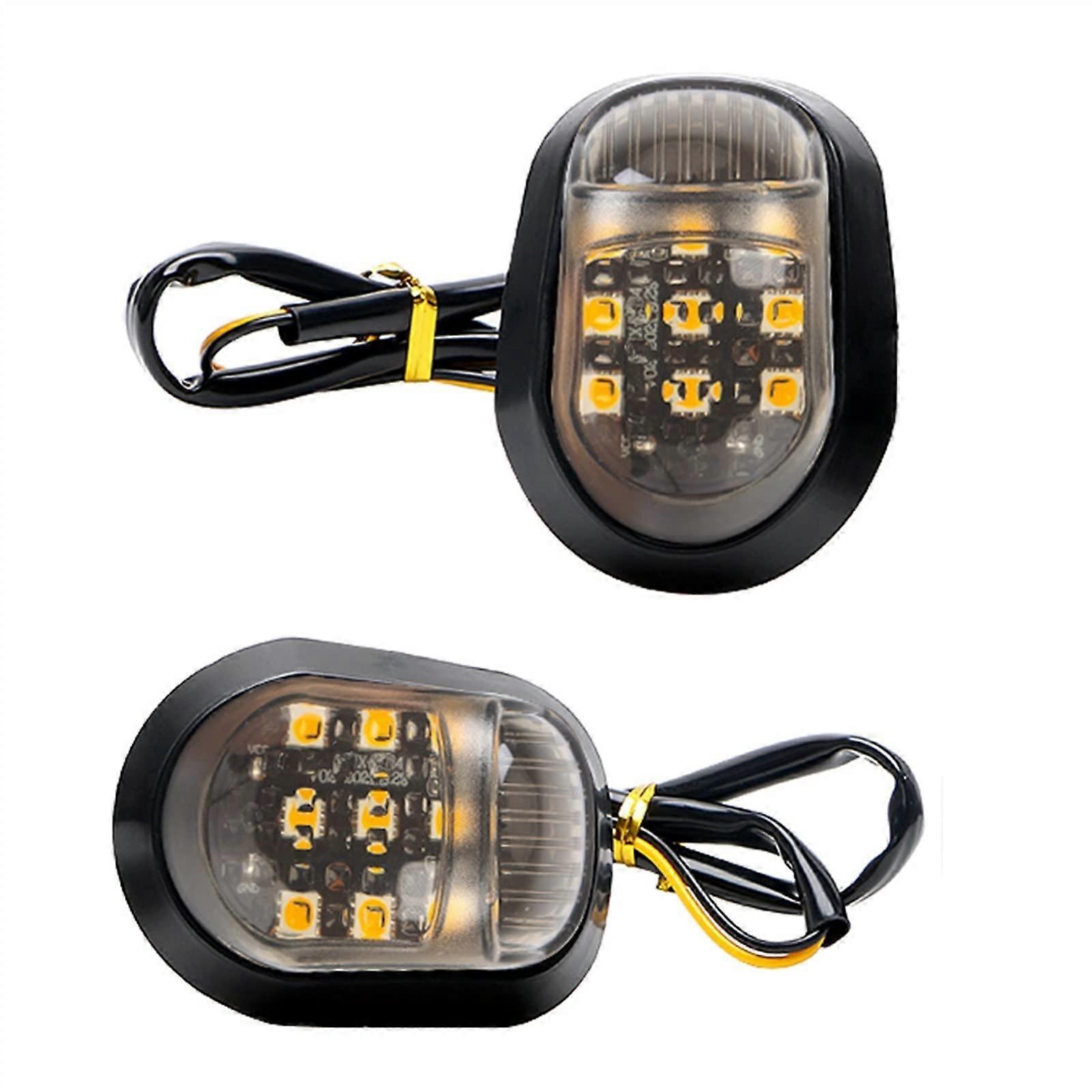 Blinker Lamp 12V 9 LED Motorcycle Turn Signals For Motorbike Indicators Front And Rear Lights Universal For BMW G310R