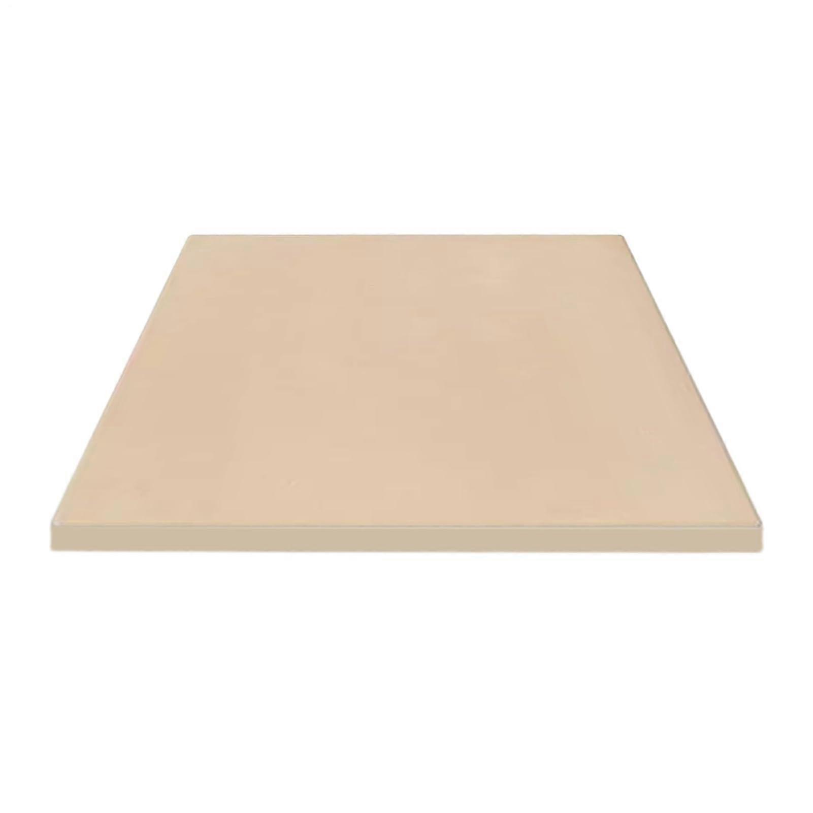 Pizza Stone NonStick Finish Rectangular 26.5x25.5x0.8 cm HeatRetaining Material For BBQ Oven Grilling 305x305x10 mm