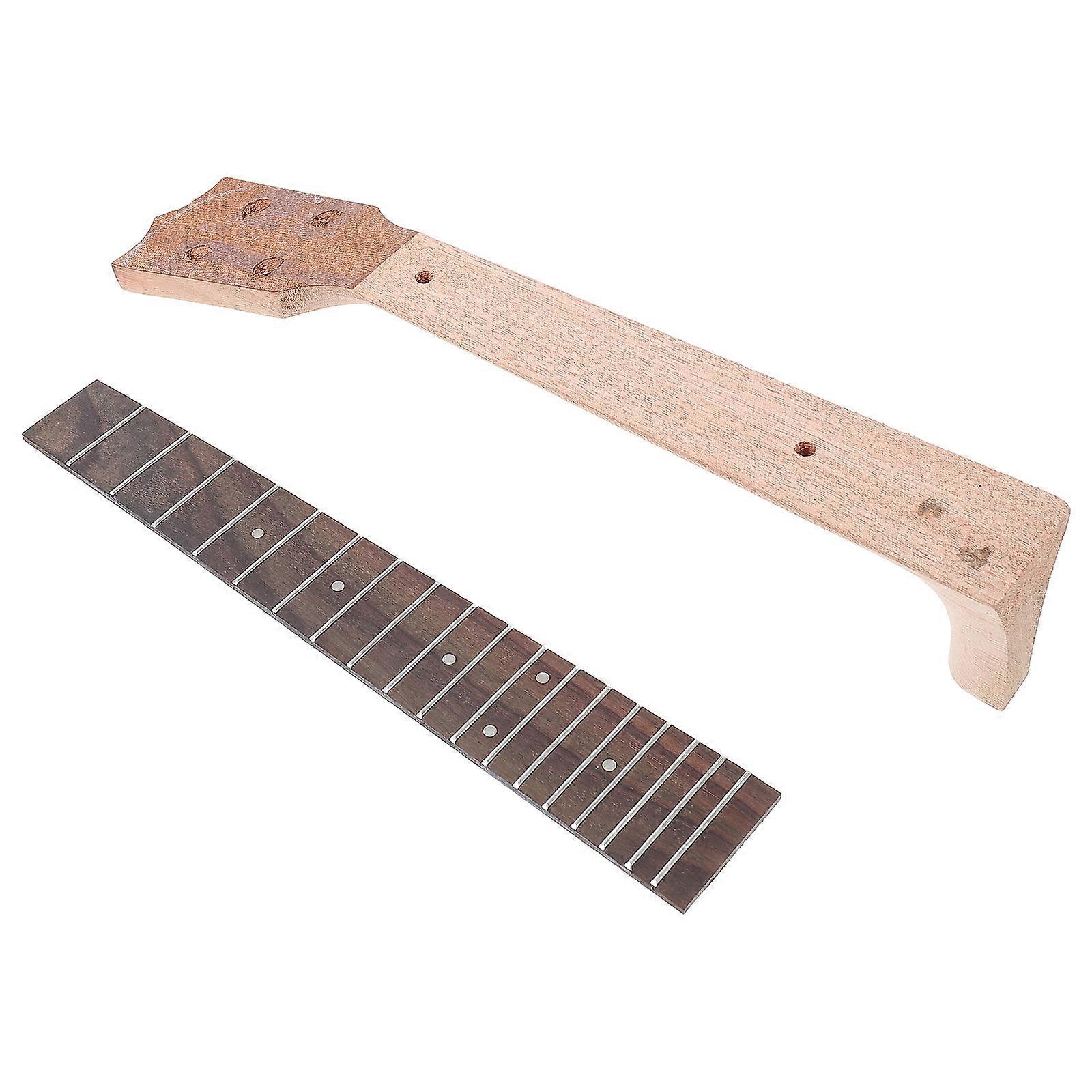 Useful Ukulele Neck for DIY with 5Pcs Practical Ukulele Fingerboard Tools