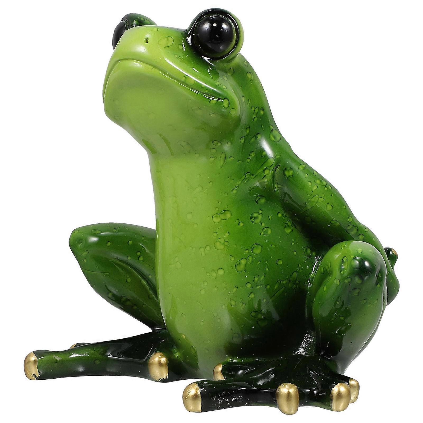 Decorative Frog Shape Wine Holder Resin Rack 2Pcs for Home