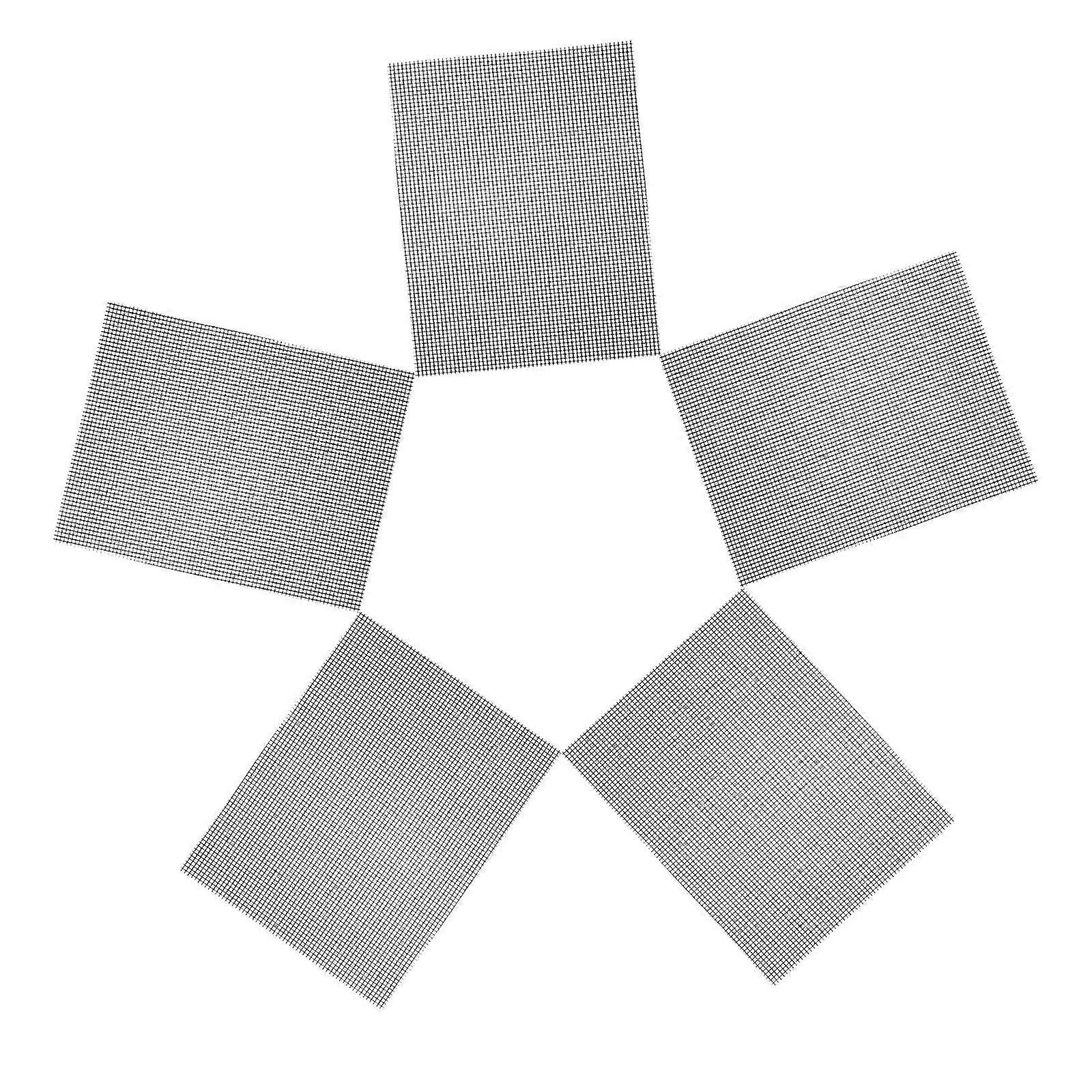 Non Stick BBQ Grill Mesh Mat Set 25 Pcs For Outdoor Grilling 40.00X33.00X0.10CM Suitable For Family Gatherings And Picnics