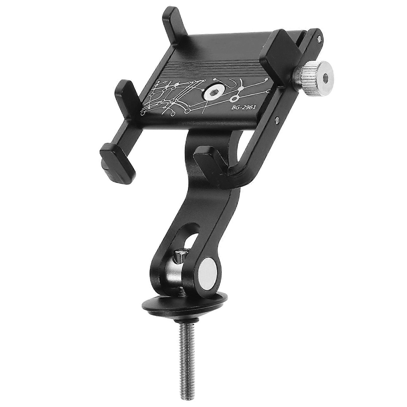 Scooter Phone Mount Holder 3Pcs Lightweight Aluminum Alloy Ideal For Cyclists Countryside Exploration Phone Mounting And Secure Holding