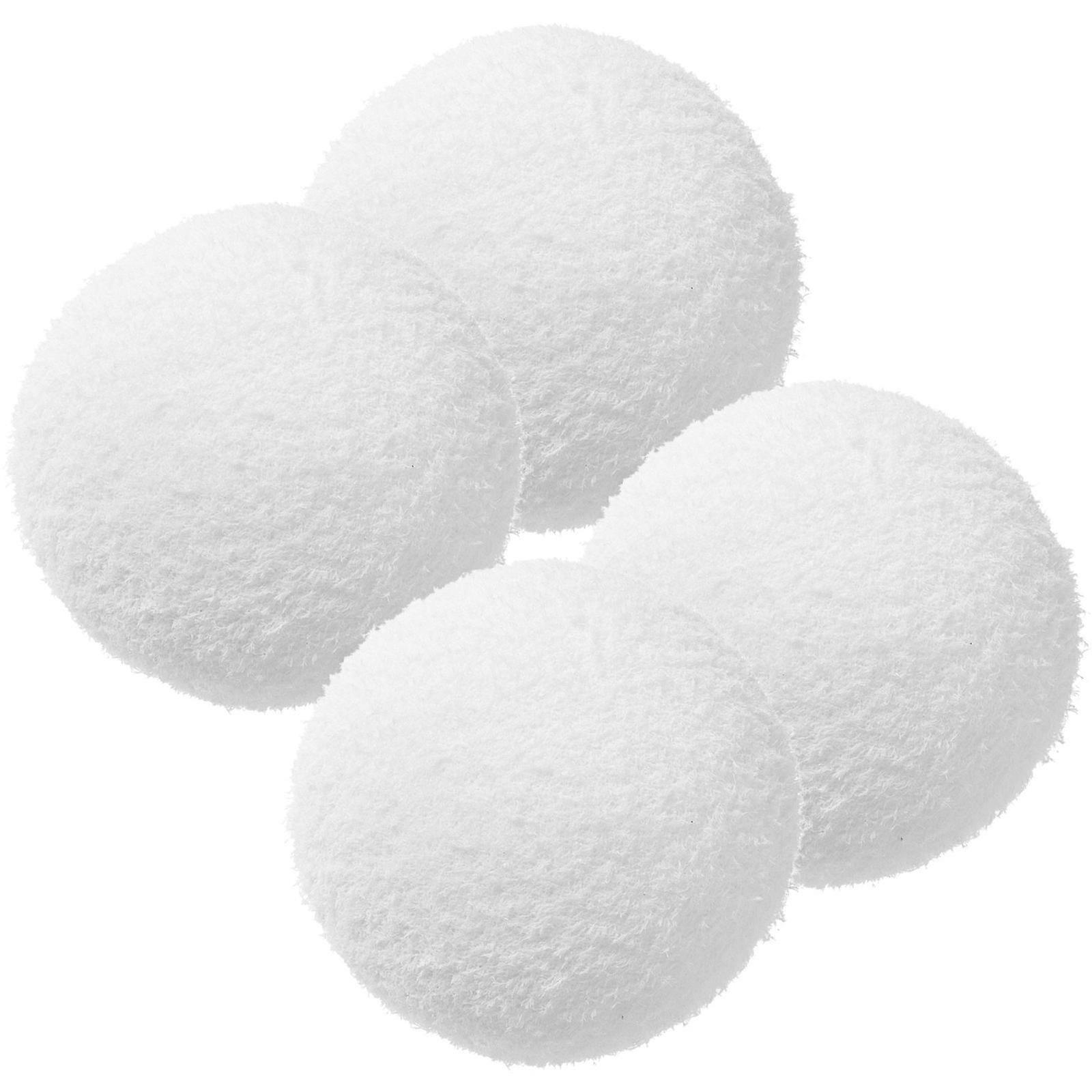 Water Filtration 4Pcs Replaceable Pool Filter Balls Professional Filters For Swimming Pool Cleaning 7X7X7CM White Sponge