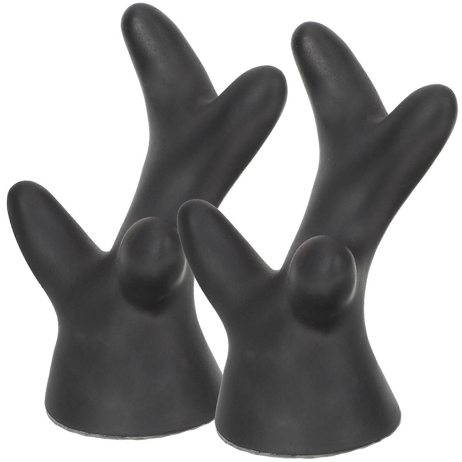 Black Decor Decorative Deer Horns for 10Pcs Reusable Horns