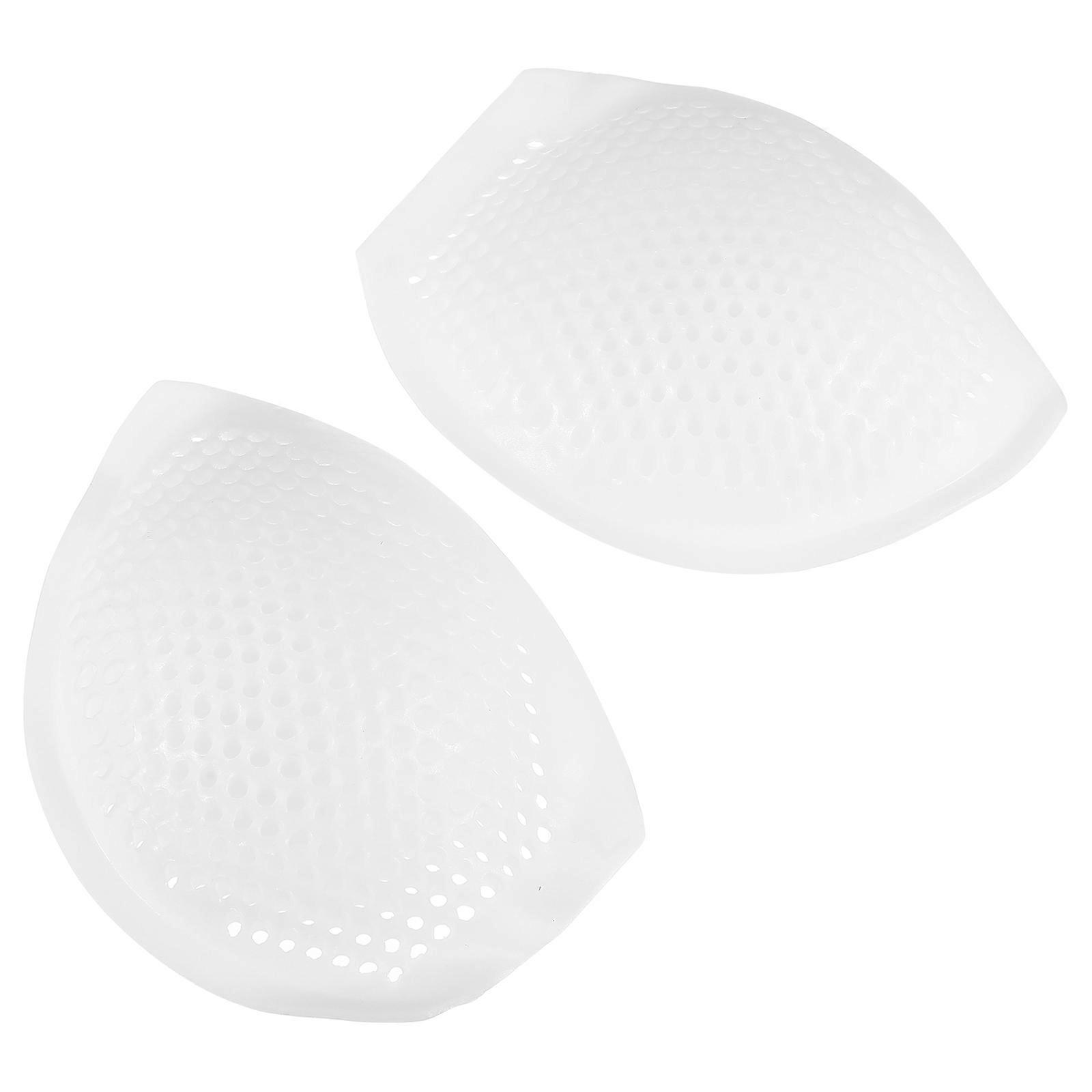 Silicone Bra Pads for Women Inserts 3Pairs White