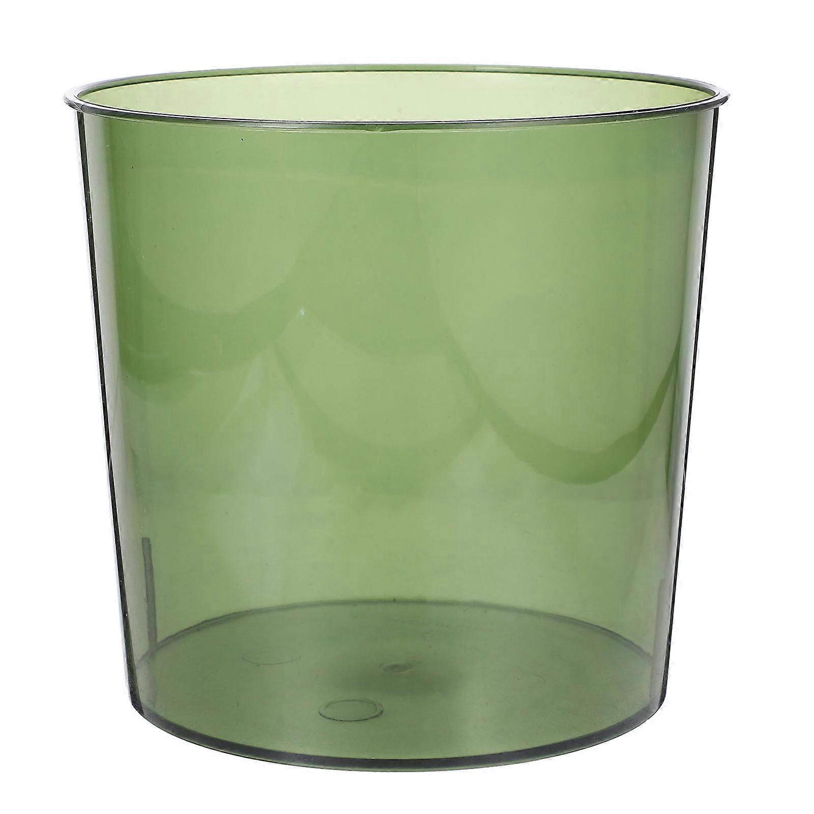 Plastic Flower Arranging Bucket For Home And Office Decoration In Green Color For Elegant Centerpiece And Storage 3Pcs