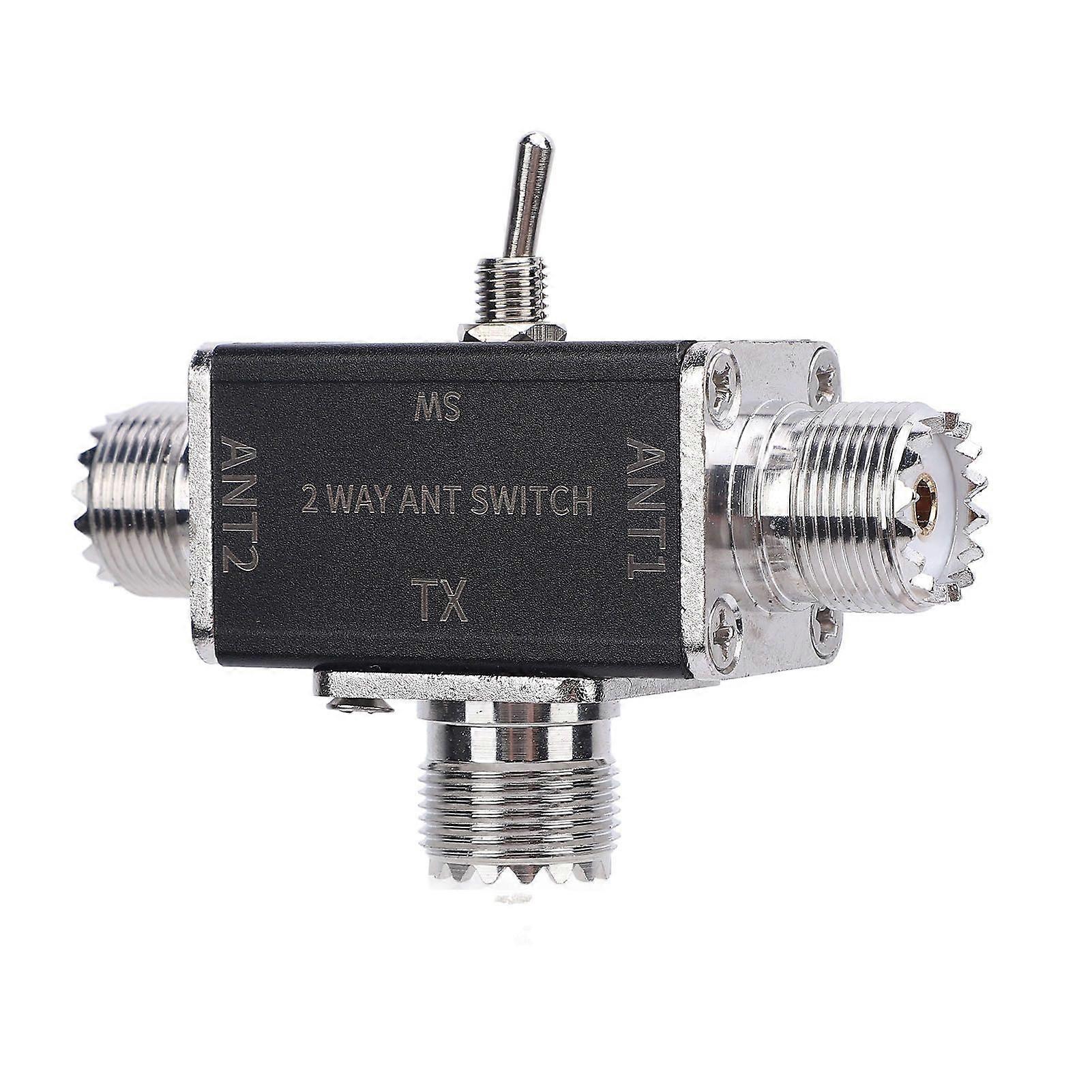 2 Way CB HAM Antennae Switch 100W 239 Connector Antennae Switch for 1 to 30MHz HAM CB HF VHF UHF Radio