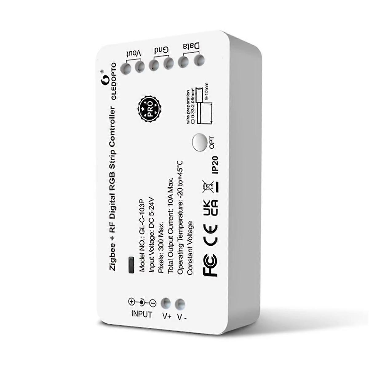 RGB IC LED Strip Controller WS2811 WS2812 Addressable Digital Light Control Dynamic Lighting Hub 9