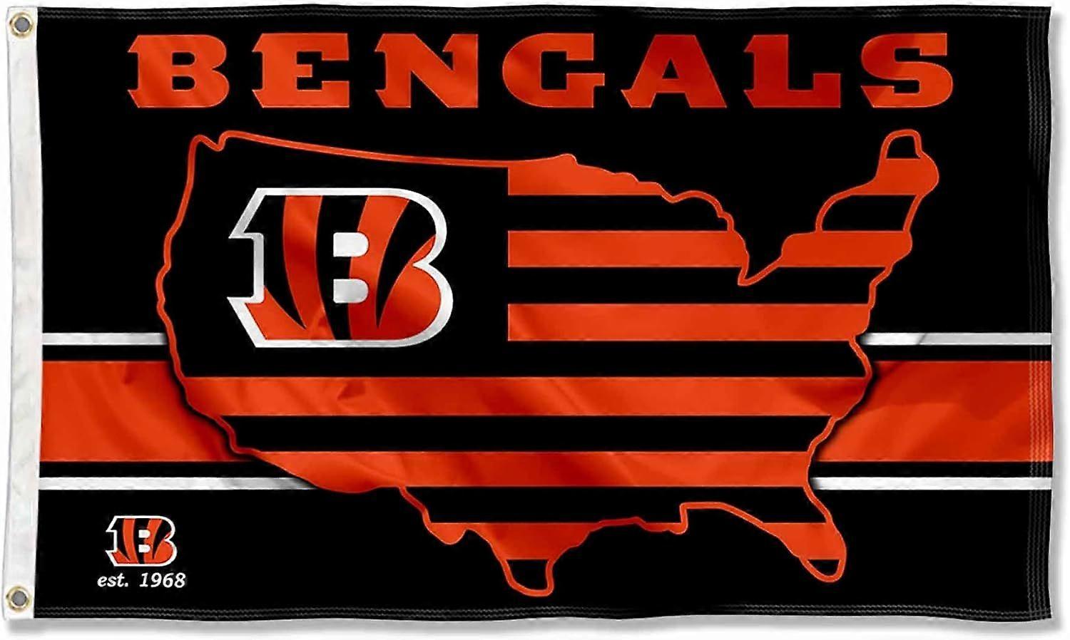 Bandera de los Cincinnati Bengals de EE. UU. 0659