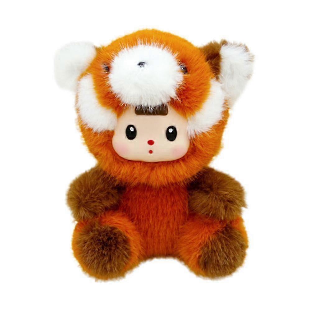 Super Cute Three Sisters Transform Into Dinosaur Plush Toys Wedding Throwing 25-26