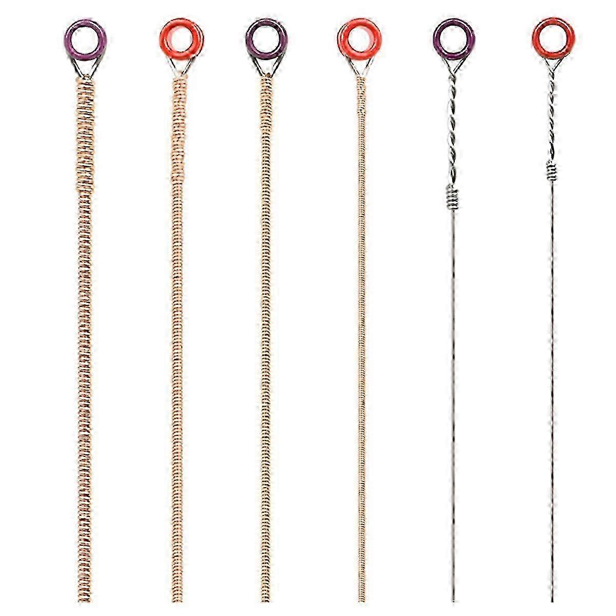 Shuffle 6Pc Folk Guitar Strings SM11 Bronze Red Copper Guitar Strings