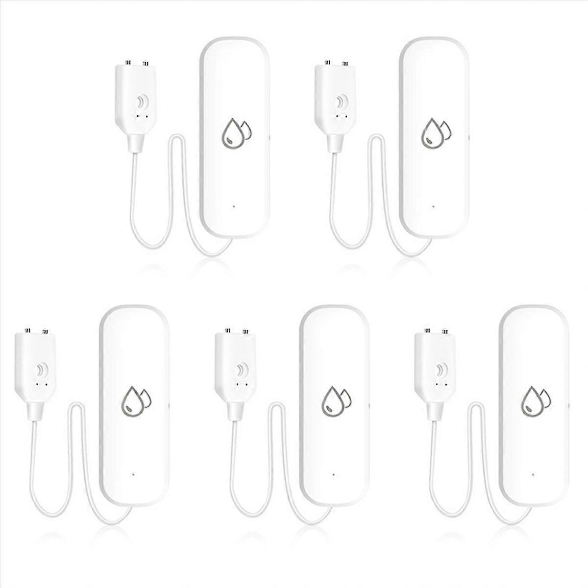 Tuya Water Sensor Alarm Water Leak Detector Flood Alert Overflow Security Alarm System Works