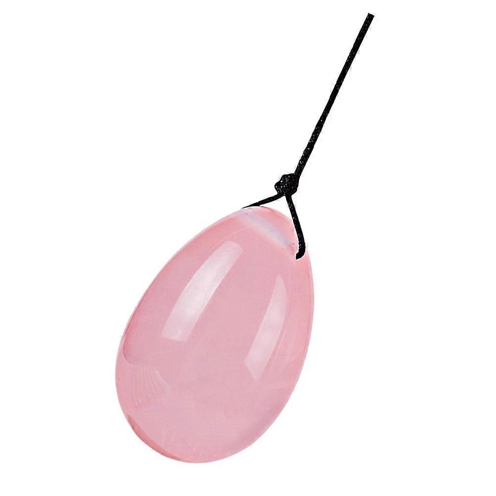 Hanging Vaginal Eggs Natural for Exercise Pink Crystal