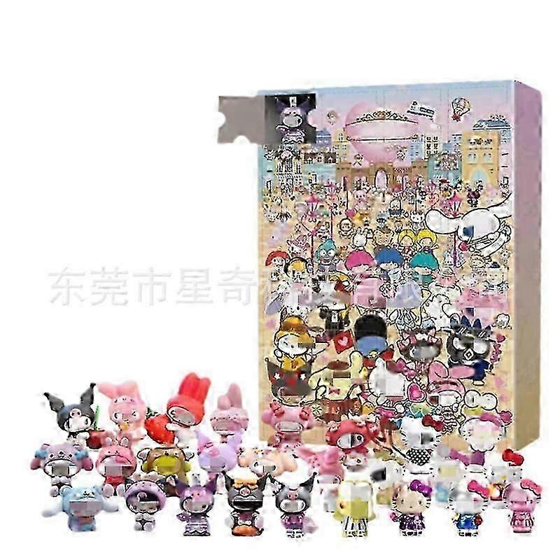 2025 Weihnachten Advent Blind Box 24 Stück Überraschung Weihnachtsgeschenk