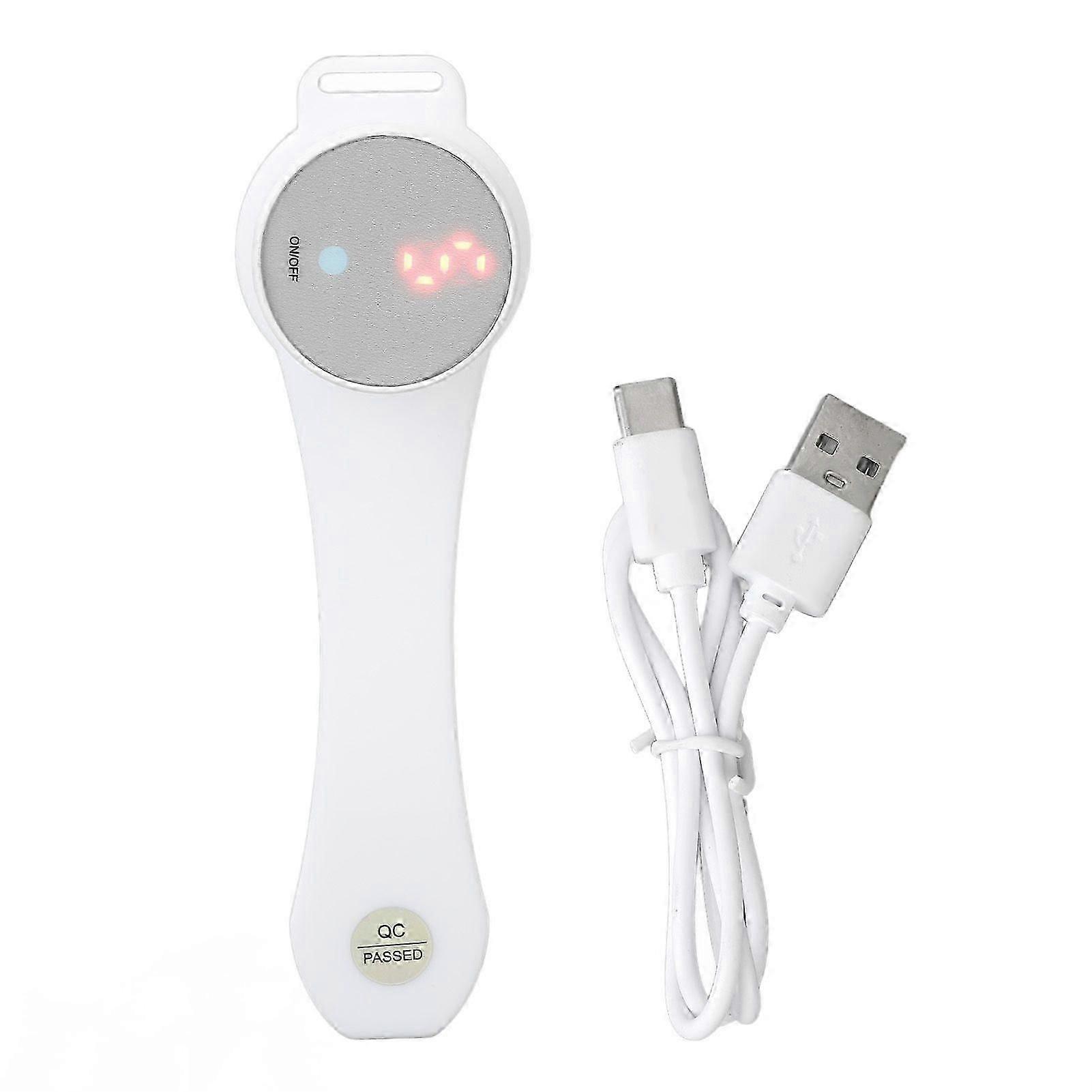 Handheld Red Lamp Device 650nm Rotes Infrarotlicht Tragbares Instrument zur Reduzierung von Körpermuskelschmerzen GrauYMMR)