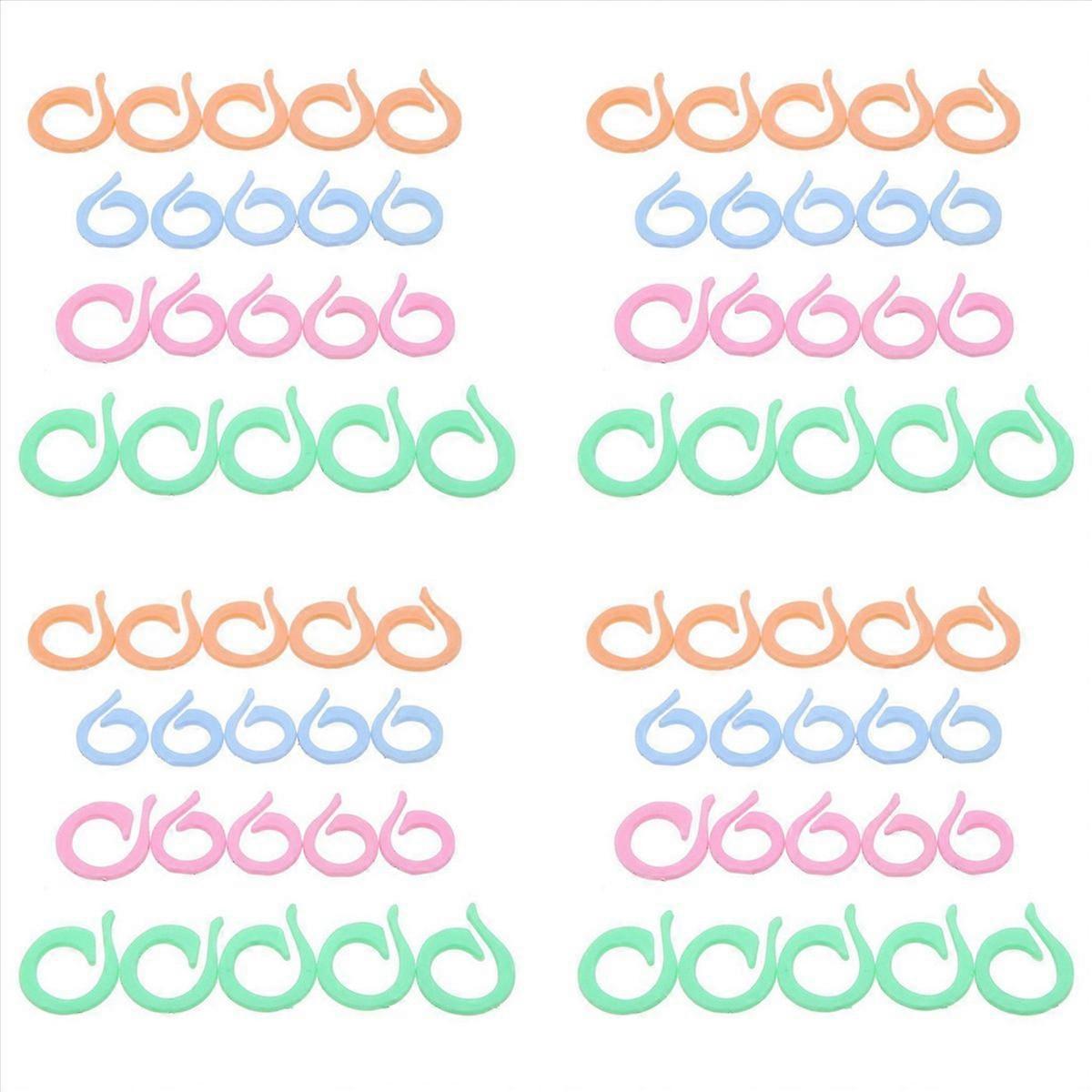 20pcs Colorful Crochet Locking Marker