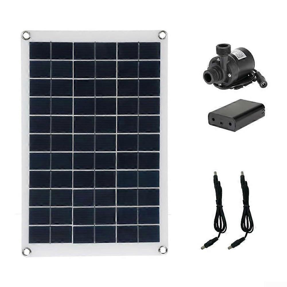 Monocrystalline Silicon Solar Water Pump DC Brushless Kit, Low Noise, Continuous Operation