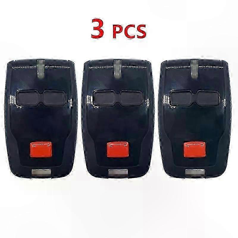 3pcs 433MHz Rolling Code Garage Remote Control for Gate Door Opener RCB-02 RCB-04-Compatible with Universal Systems